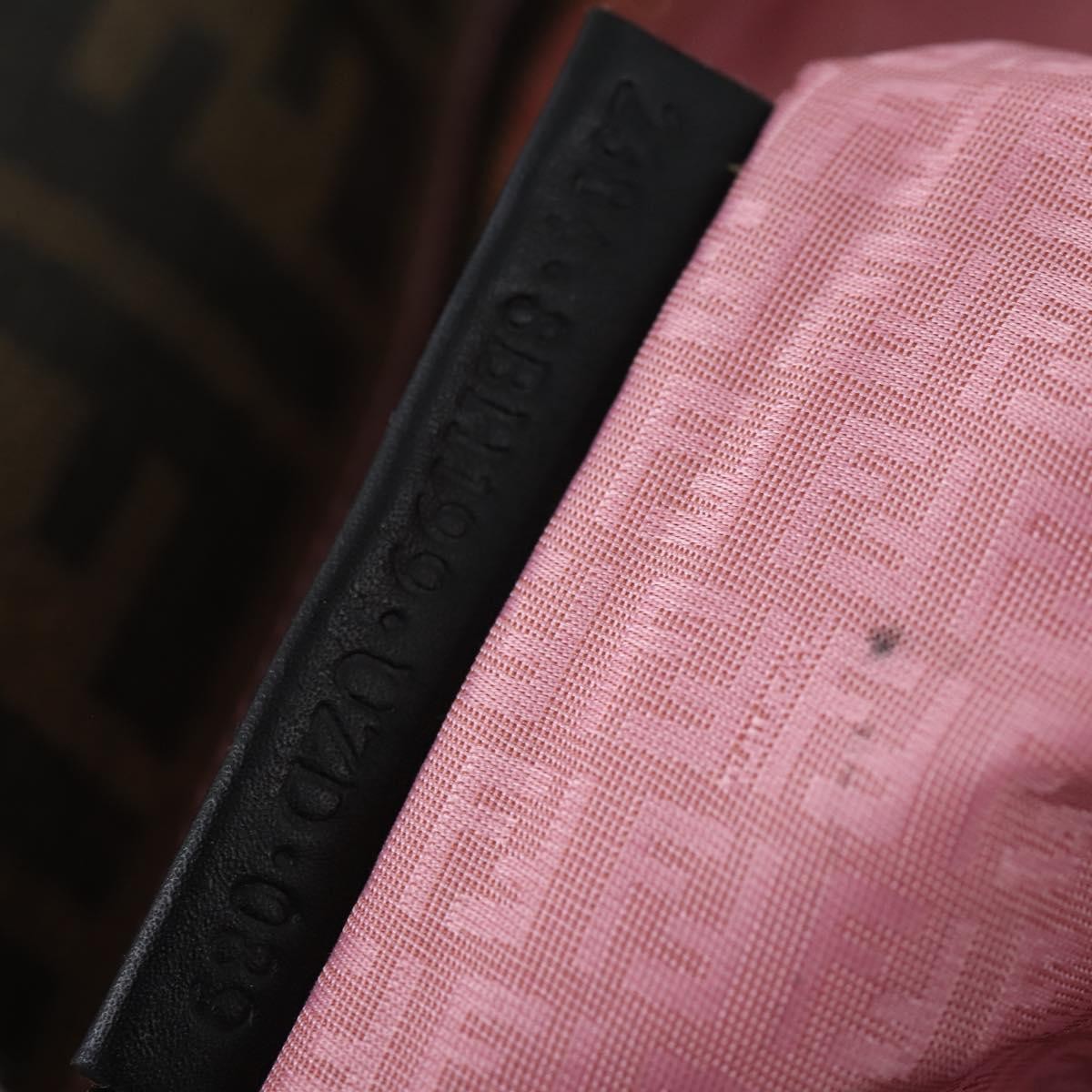 Fendi Roll Tote Zucca Canvas, BLACK, CANVAS, Tote bag