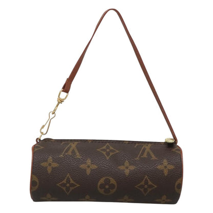 Louis Vuitton Papillon Pochette Monogram Canvas, BROWN, CANVAS, Clutche & pouche