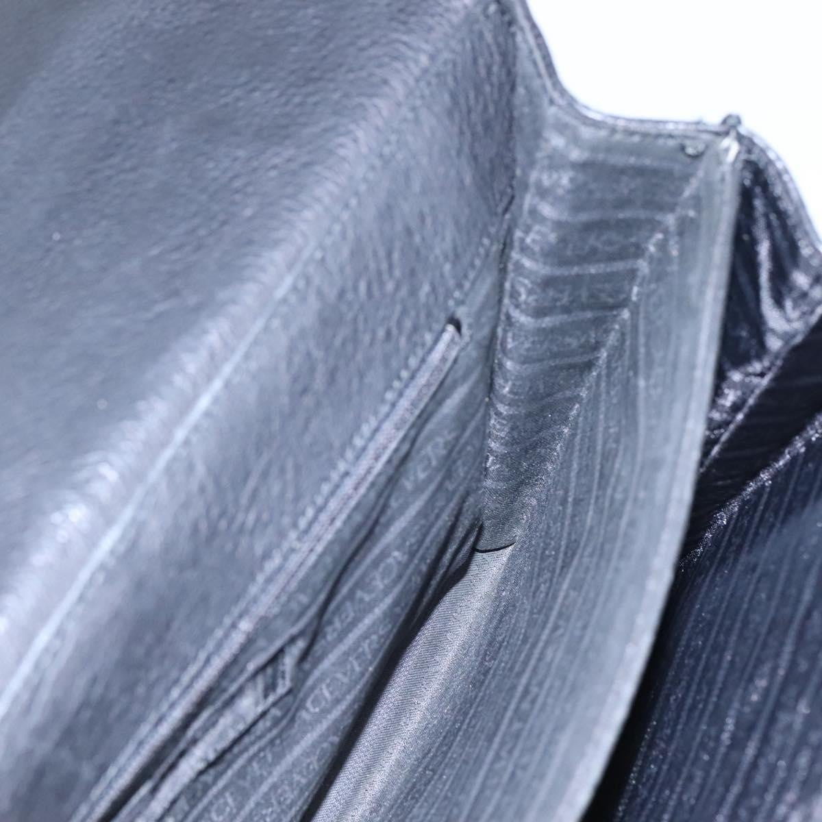 Versace Vintage Sun handbag Leather, BLACK, LEATHER, Handbag