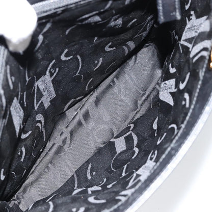 Salvatore Ferragamo Gancini handbag Leather, BLACK, LEATHER, Handbag