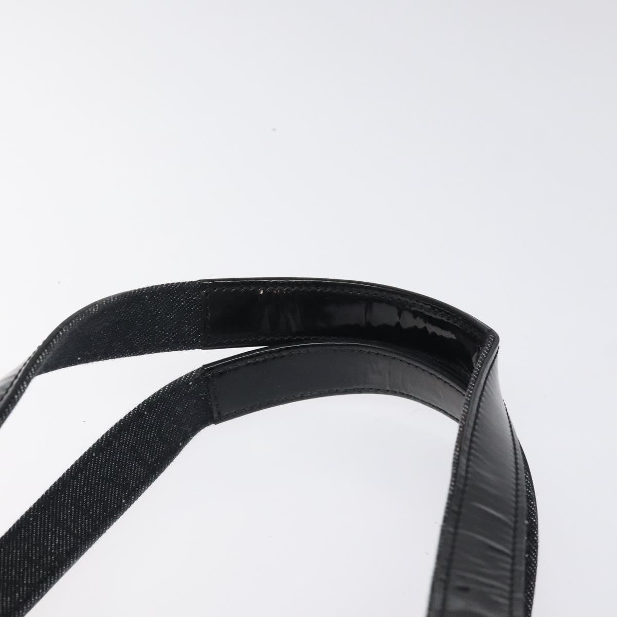 Bvlgari B.Zero1 Logomania Bag Canvas with Leather, BLACK, CANVAS, Shoulder bag