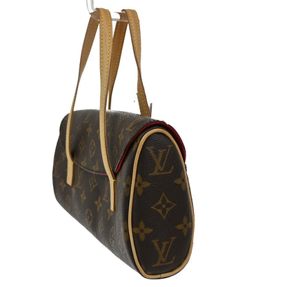 Louis Vuitton Sonatine Handbag Monogram Canvas, BROWN, CANVAS, Handbag