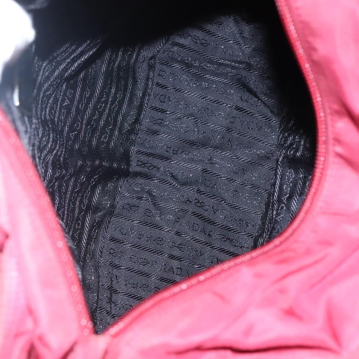 Prada Vintage Zip Tote Tessuto, RED, NYLON, Tote bag