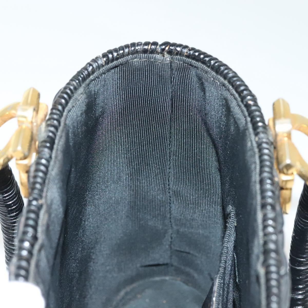 Salvatore Ferragamo Gancini mini handbag Wood, BLACK, WOOD, Handbag