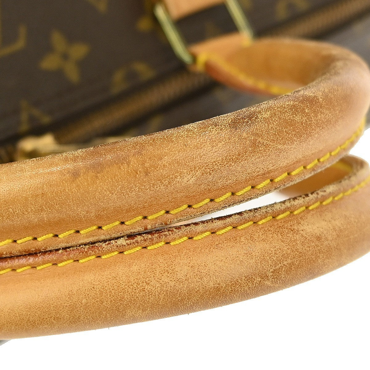 Louis Vuitton Keepall Bag Monogram Canvas, BROWN, CANVAS, Travel bag