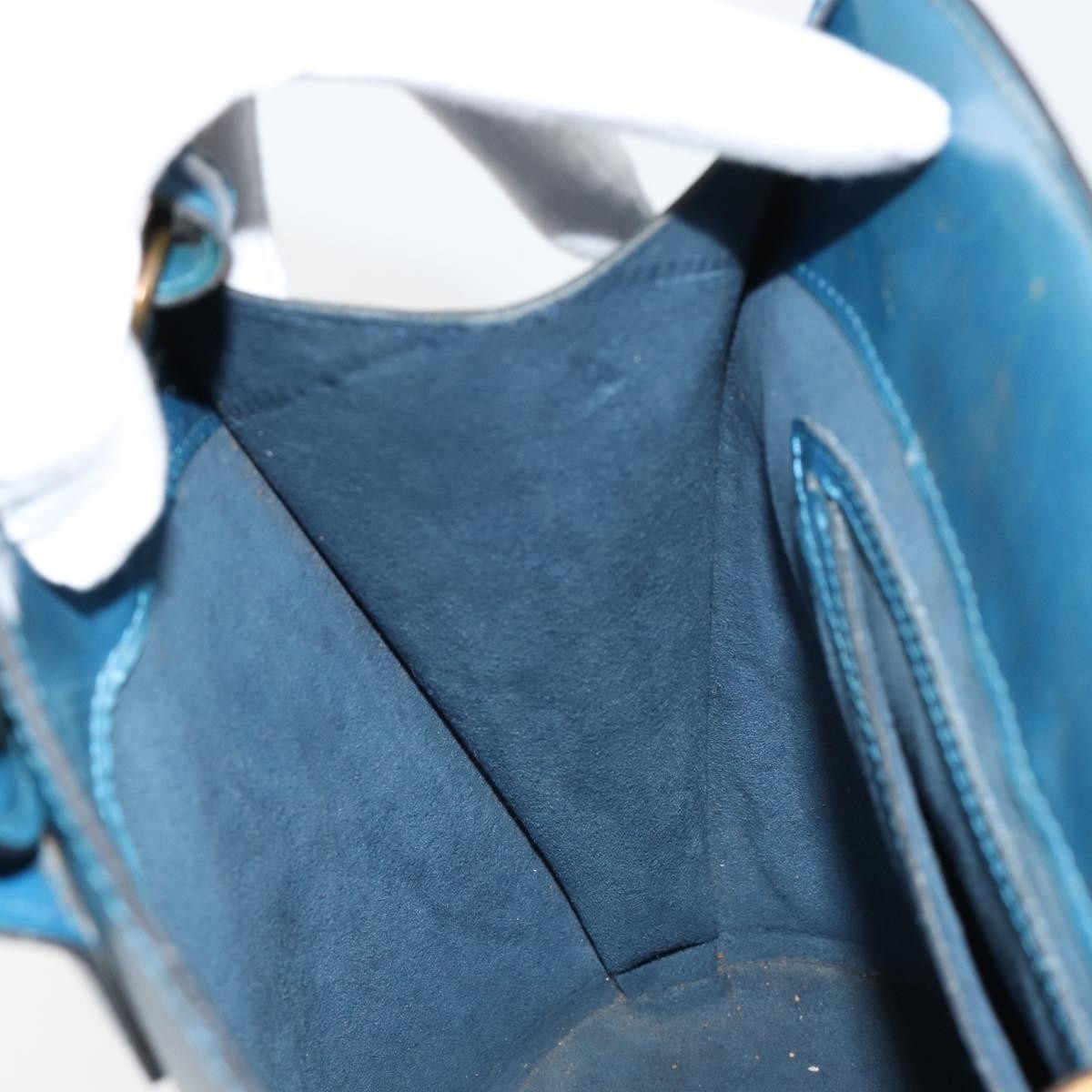 Louis Vuitton Cluny Shoulder Bag Epi Leather, Blue, Leather, Shoulder Bag