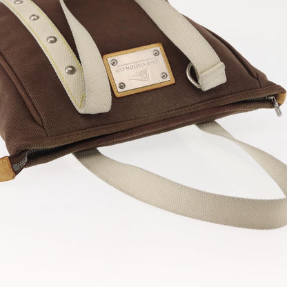 Louis Vuitton Antigua Tote Canvas, BROWN, CANVAS, Tote bag