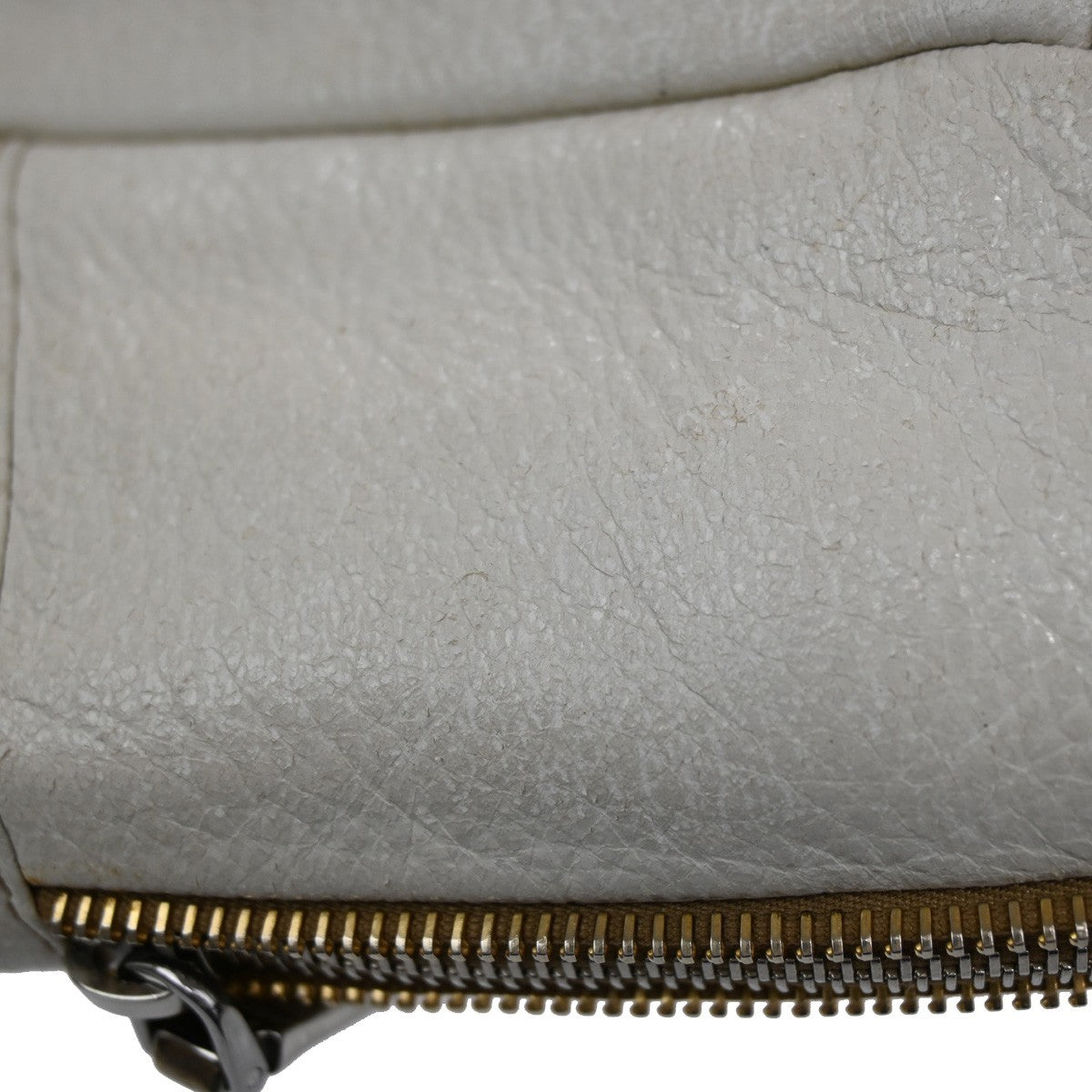 Prada Side Pocket Zip Hobo Vitello Daino, WHITE, LEATHER, Shoulder bag