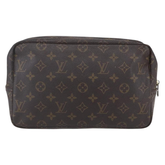 Louis Vuitton Trousse Toilette Monogram Canvas, BROWN, CANVAS, Clutche & pouche