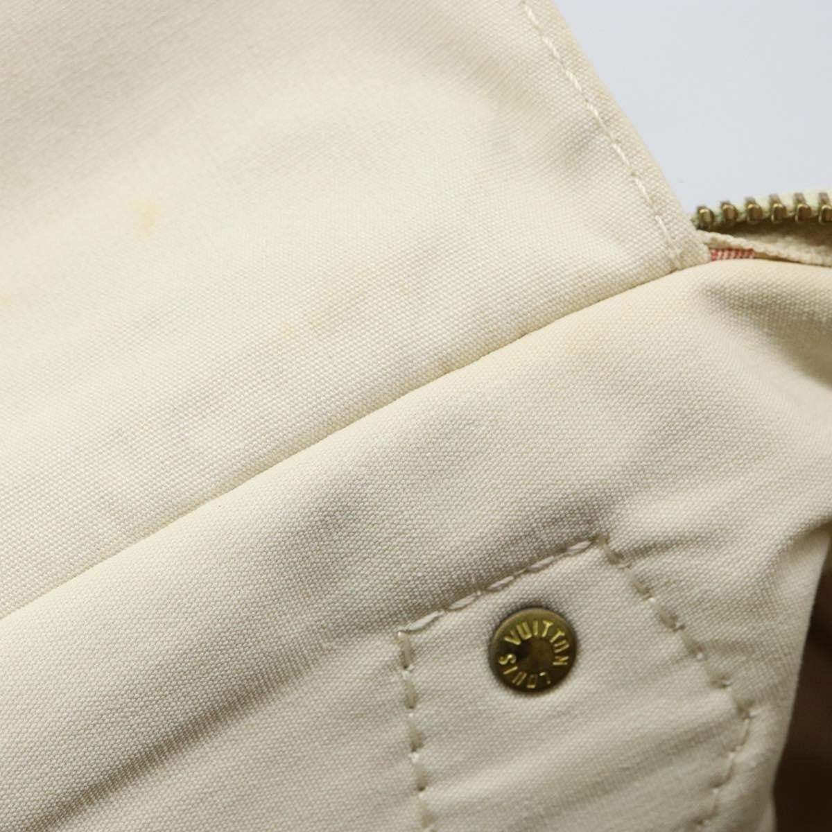 Louis Vuitton Speedy Handbag Mini Lin, PINK, CANVAS, Handbag