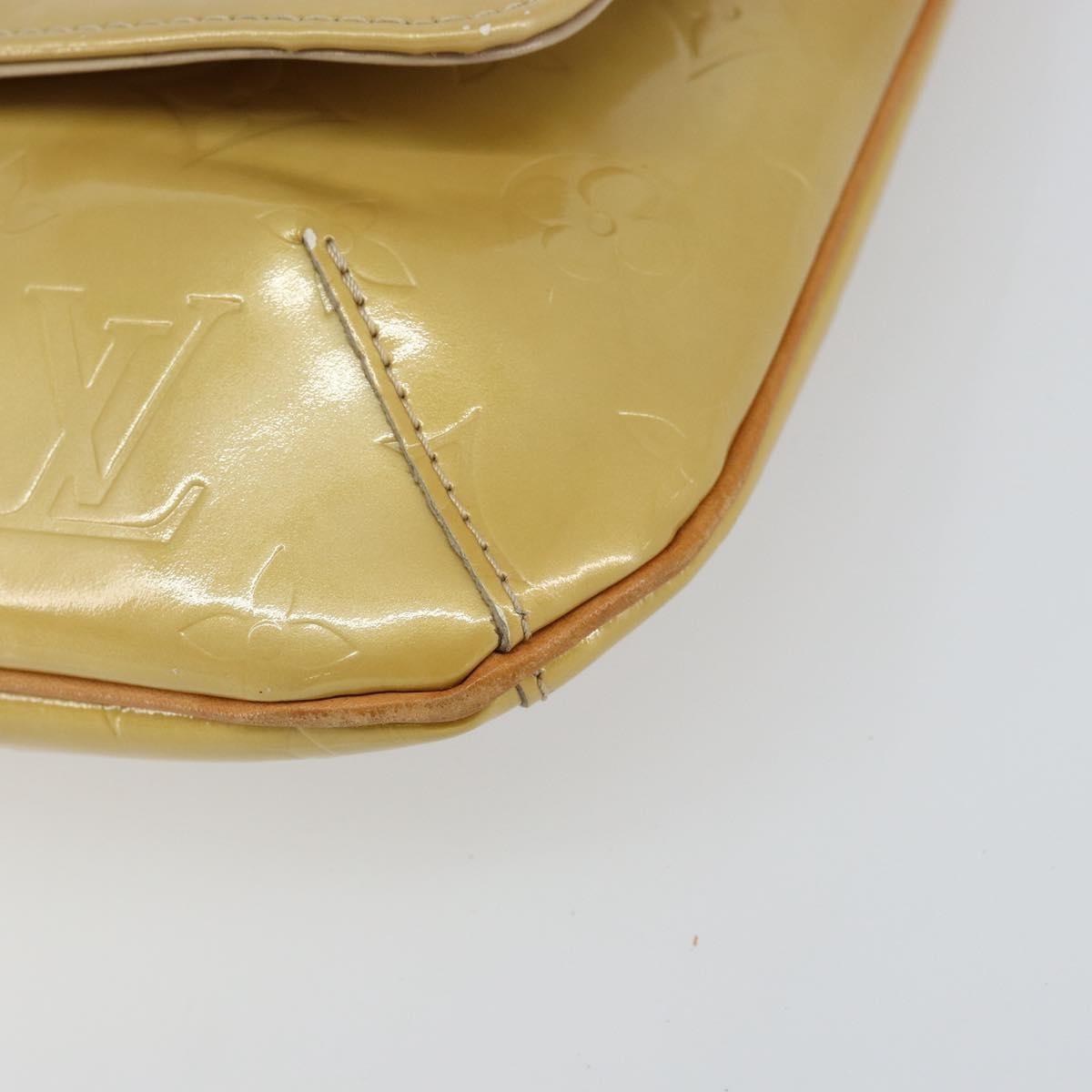 Louis Vuitton Thompson Street Handbag Monogram Vernis, BEIGE, PATENT_LEATHER, Shoulder bag