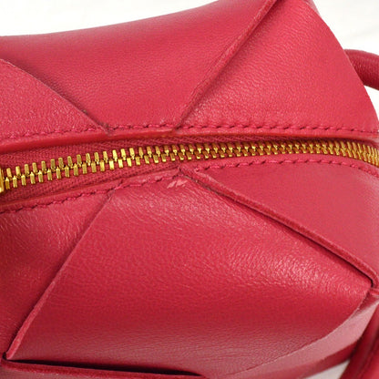 Bottega Veneta Cassette Camera Crossbody Bag Maxi Intrecciato Leather, PINK, LEATHER, Shoulder bag