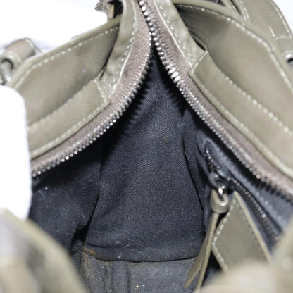 Balenciaga City Classic Studs Bag Leather, KHAKI, LEATHER, Handbag