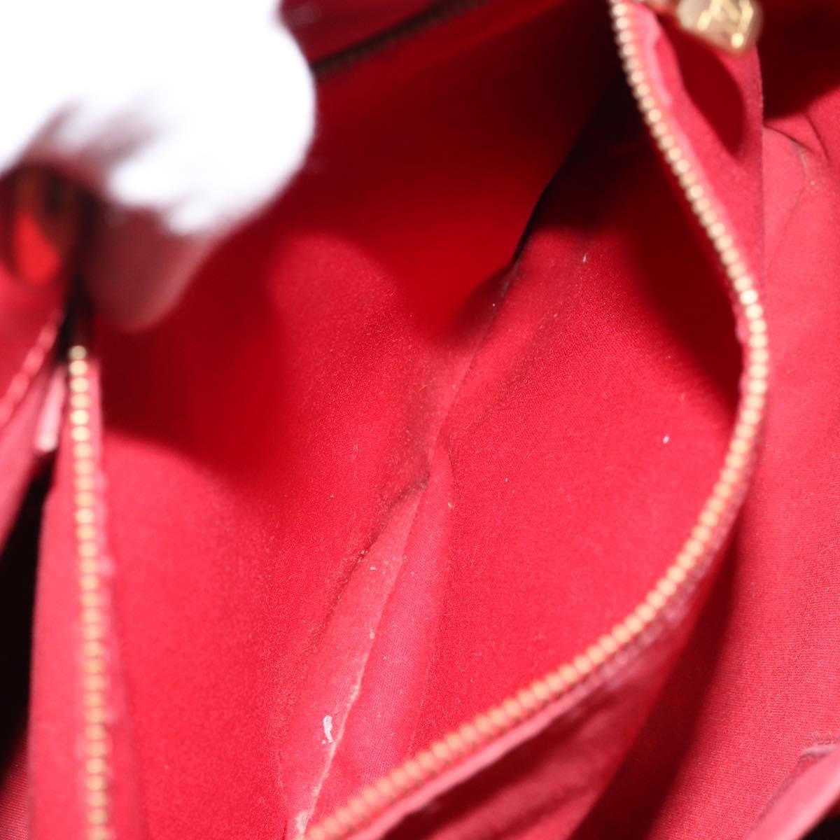 Louis Vuitton Mandara Handbag Epi Leather, RED, LEATHER, Shoulder bag