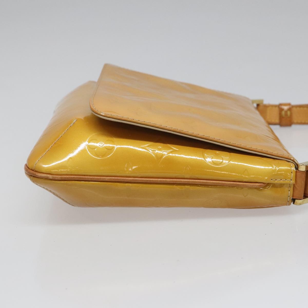 Louis Vuitton Thompson Street Handbag Monogram Vernis, BEIGE, PATENT_LEATHER, Handbag