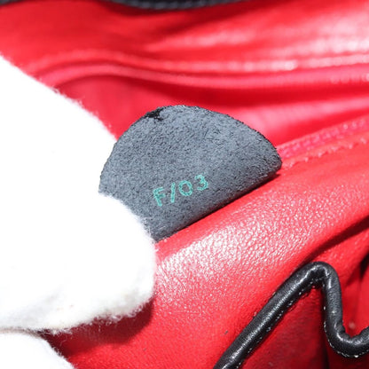 Celine Shoulder Bag Leather, BLACK, LEATHER, Shoulder bag