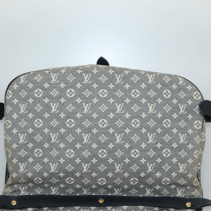 Louis Vuitton Saumur Handbag Monogram Idylle, GRAY, CANVAS, Handbag