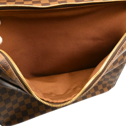 Louis Vuitton Dorsoduro Messenger Bag Damier, BROWN, CANVAS, Shoulder bag