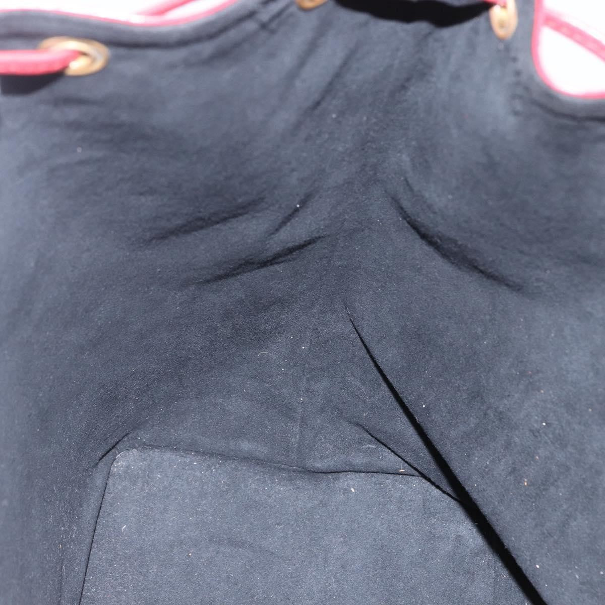 Louis Vuitton Noe Handbag Epi leather, RED, LEATHER, Shoulder bag