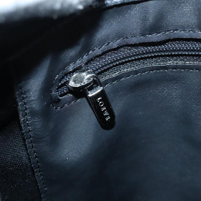 Loewe Anagram Shoulder Bag Leather, BLACK, LEATHER, Shoulder bag