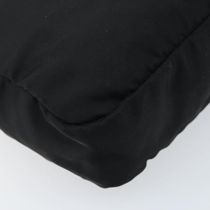 Prada Vintage Pouch Tessuto, BLACK, NYLON, Clutche & pouche