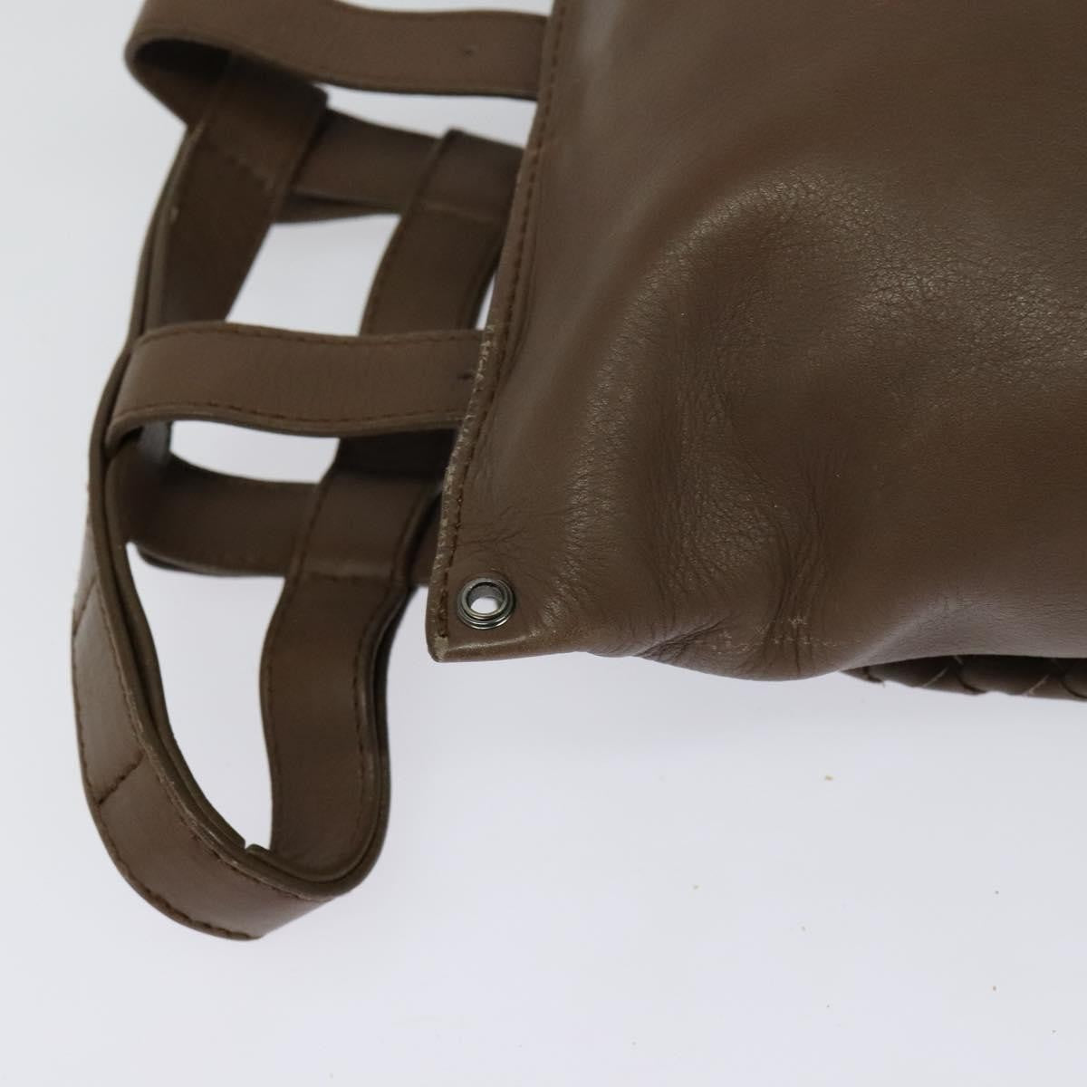 Bottega Veneta Zip Pocket Waist Bag Leather with Intrecciato, BROWN, LEATHER, Clutche & pouche