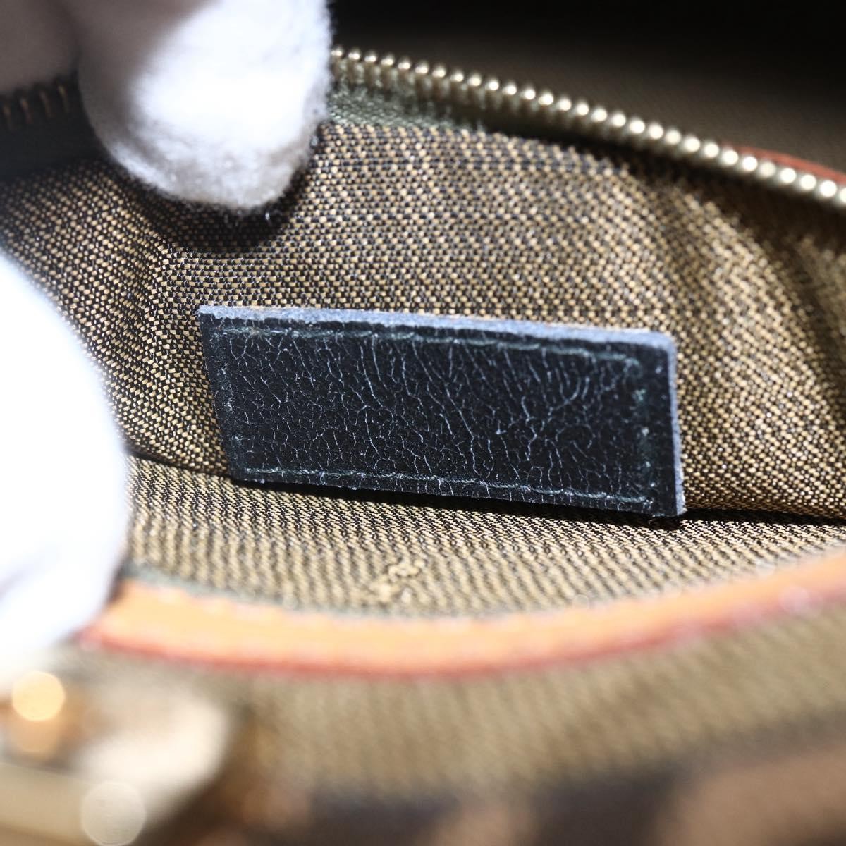 Fendi Vintage Top Handle Bag Zucca canvas, BROWN, CANVAS, Handbag