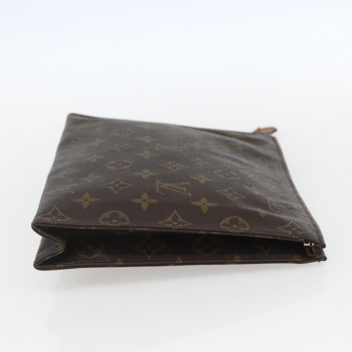 Louis Vuitton Toiletry Pouch Monogram Canvas, BROWN, CANVAS, Clutche & pouche