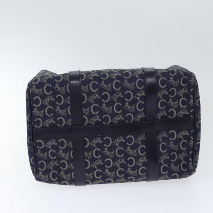 Celine C Sulky Boston bag Canvas, NAVY, CANVAS, Travel bag