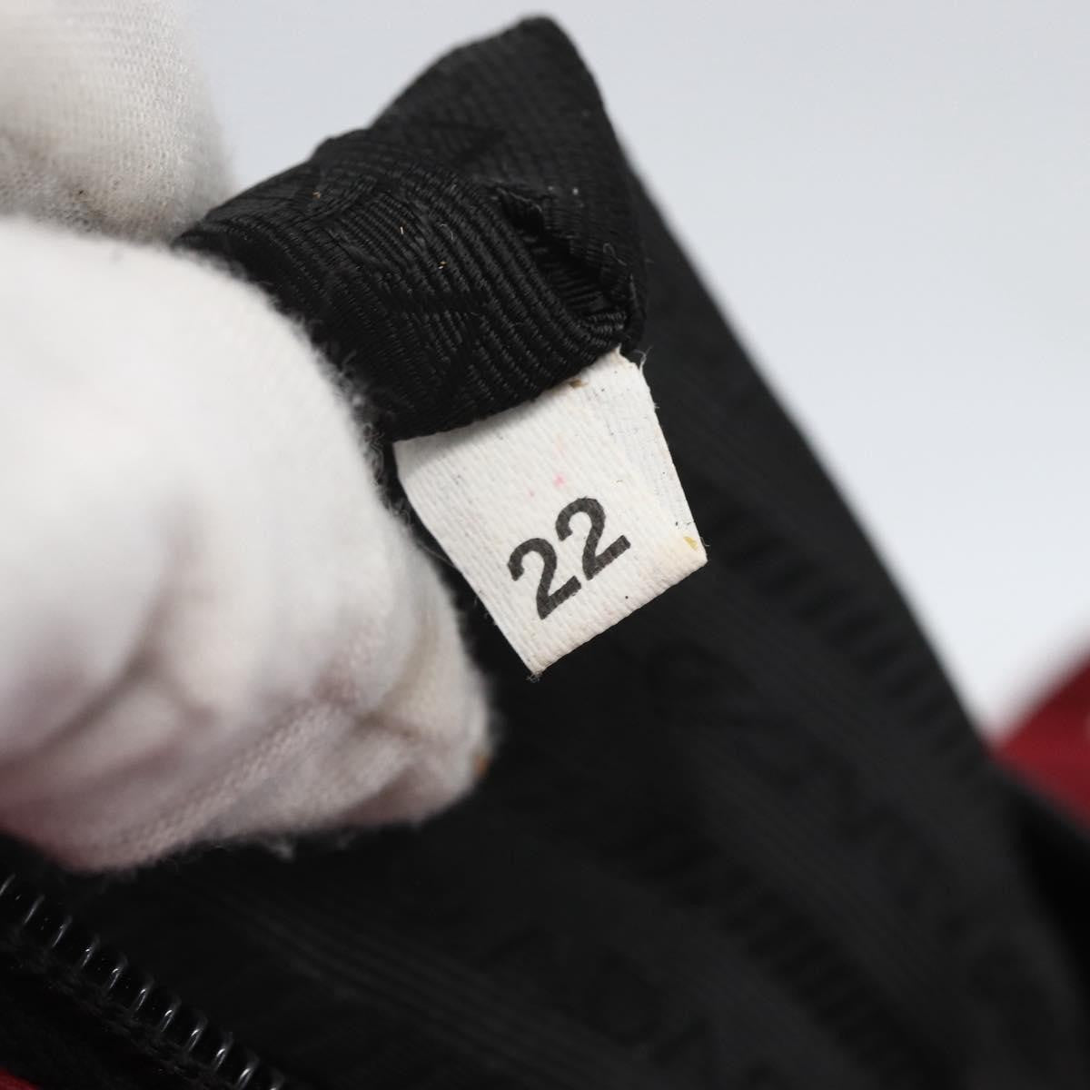 Prada Vintage Tote Tessuto, RED, NYLON, Tote bag