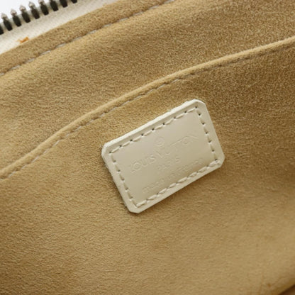 Louis Vuitton Alma Handbag Limited Edition Graffiti Leather, WHITE, CANVAS, Handbag