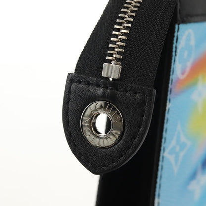 Louis Vuitton Pochette Voyage Limited Edition Monogram Sunset Canvas, MULTICOLOUR, CANVAS, Clutche & pouche