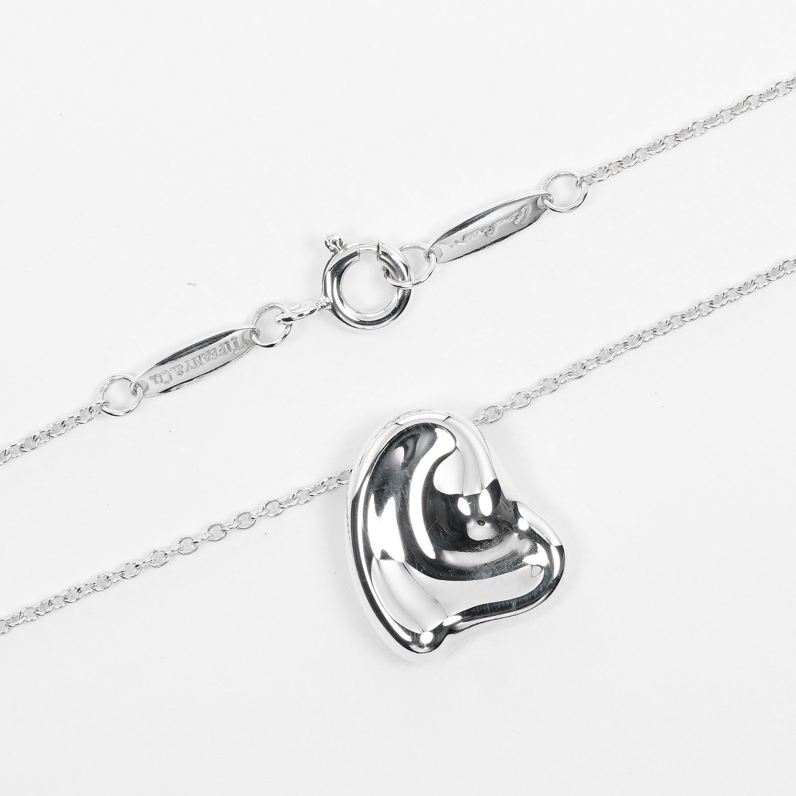 Tiffany & Co. Elsa Peretti Full Heart Necklace Silver 925, SILVER, SILVER, Necklace