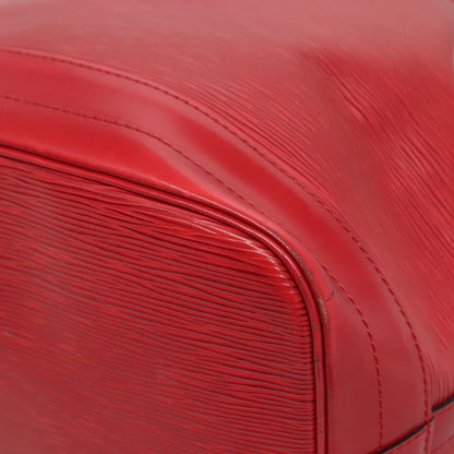Louis Vuitton Noe Handbag Epi leather, RED, LEATHER, Handbag