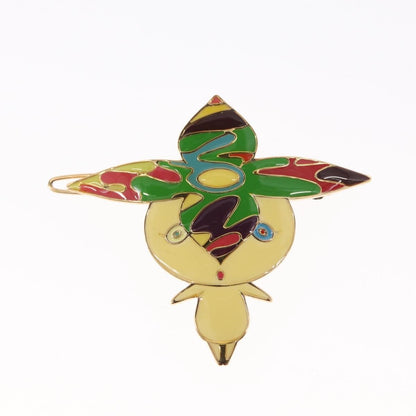 Louis Vuitton Murakami Hair Clip Set Metal and Enamel, MULTICOLOUR, METAL, Head accessory