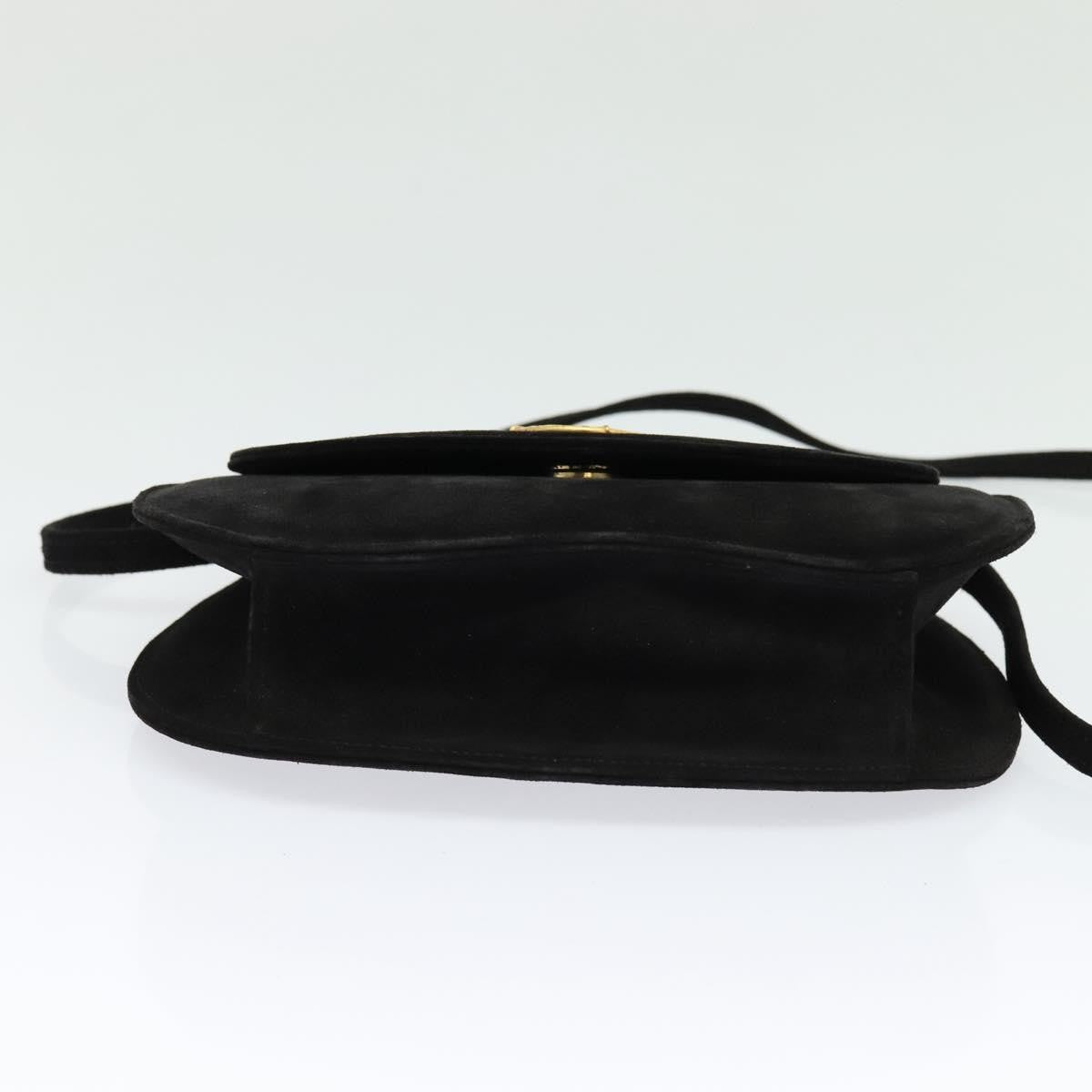 Celine Handbag Suede, BLACK, SUEDE, Handbag