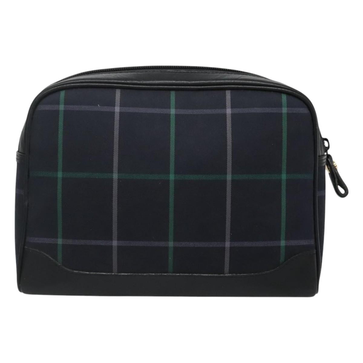 Burberry Nova check Pochette Canvas, NAVY, CANVAS, Clutche & pouche