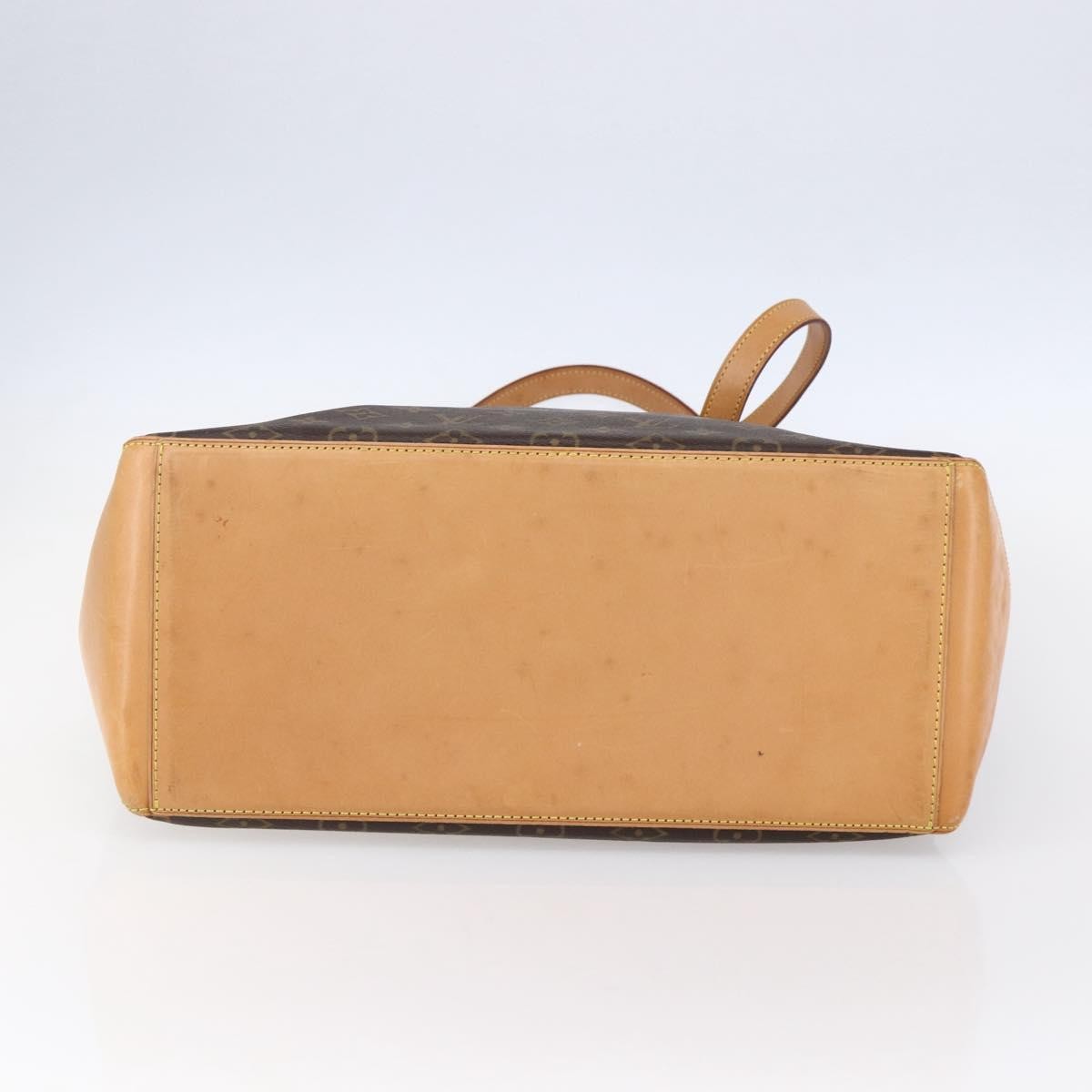 Louis Vuitton Cabas Mezzo Monogram Canvas, BROWN, CANVAS, Tote bag