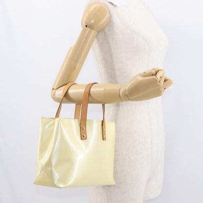 Louis Vuitton Reade Handbag Monogram Vernis, BEIGE, PATENT_LEATHER, Handbag