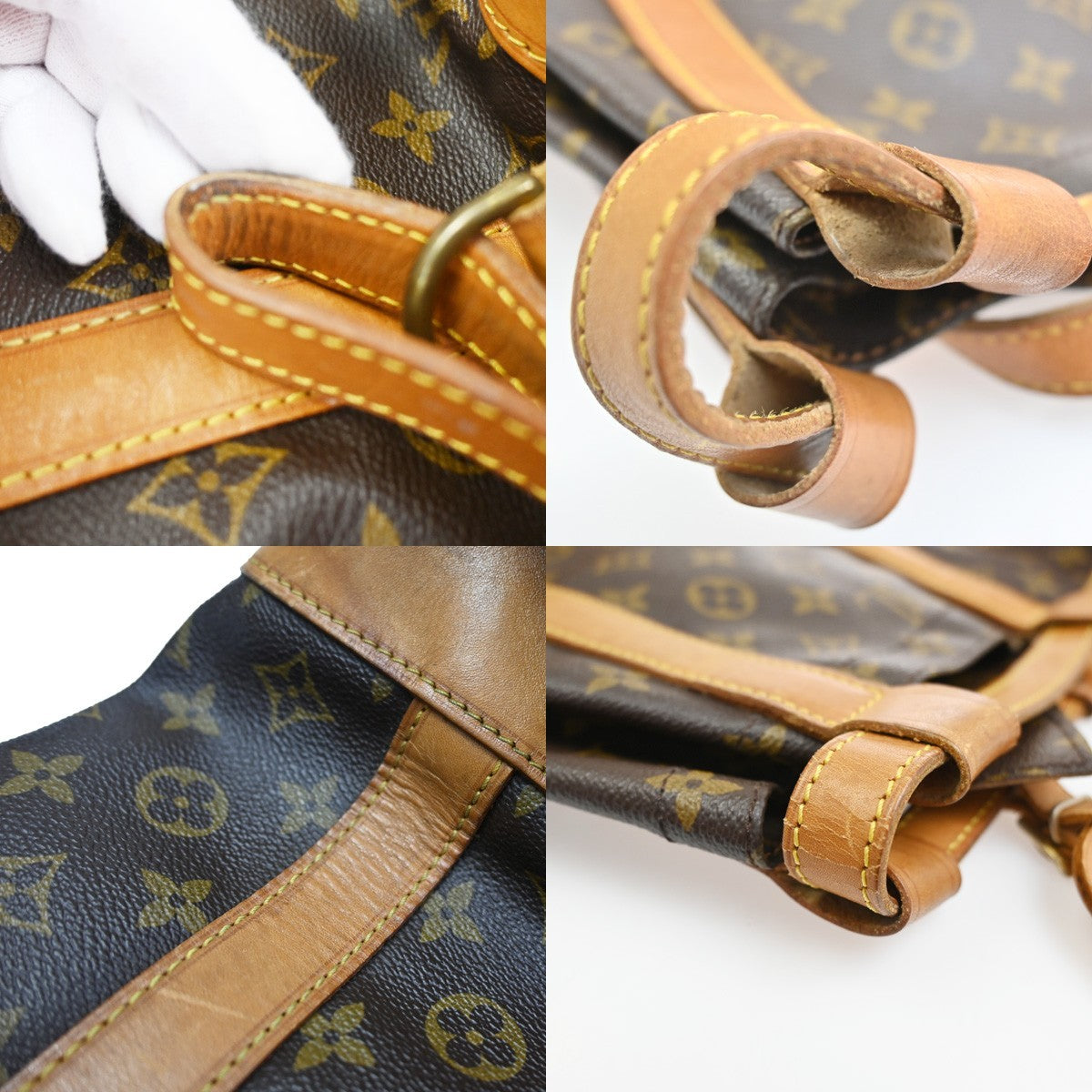 Louis Vuitton Randonnee Backpack Monogram Canvas, Brown, Canvas, Backpack