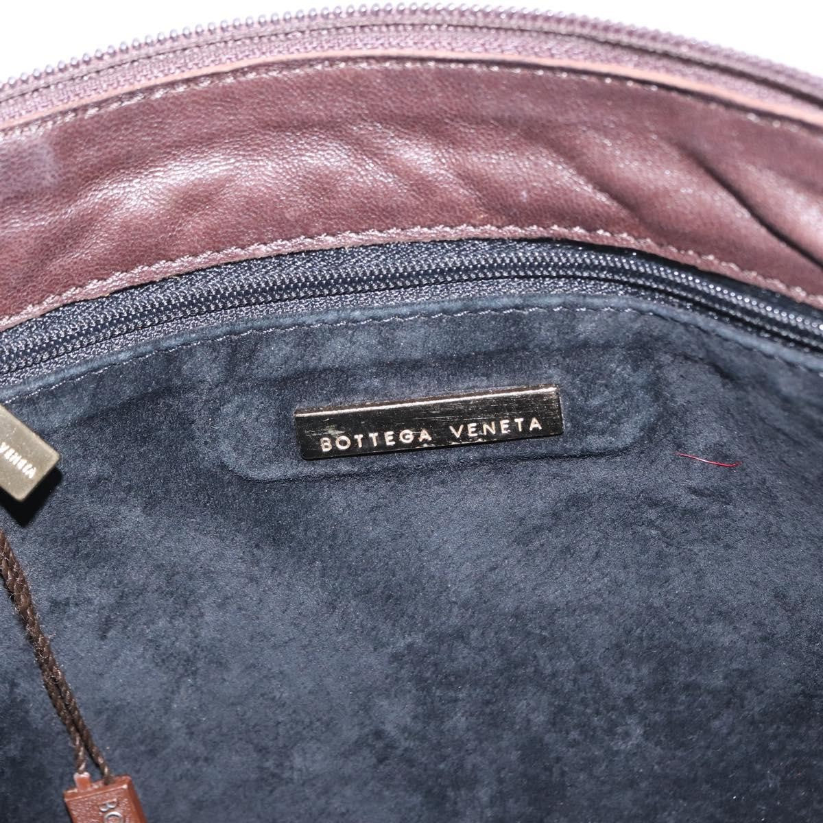 Bottega Veneta Intrecciato Handbag Leather, BROWN, LEATHER, Handbag