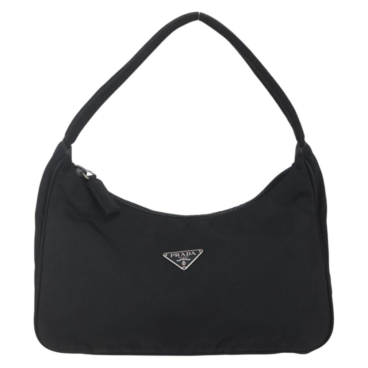 Prada Re-Edition 2000 Hobo Tessuto, BLACK, NYLON, Handbag