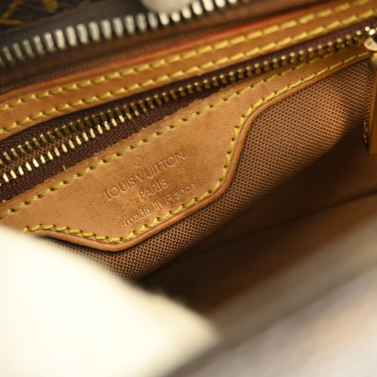 Louis Vuitton Trotteur Handbag Monogram Canvas, BROWN, CANVAS, Shoulder bag