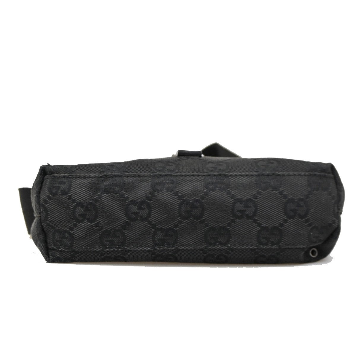 Gucci Vintage Jackie Waist Bag GG Canvas, BLACK, CANVAS, Shoulder bag