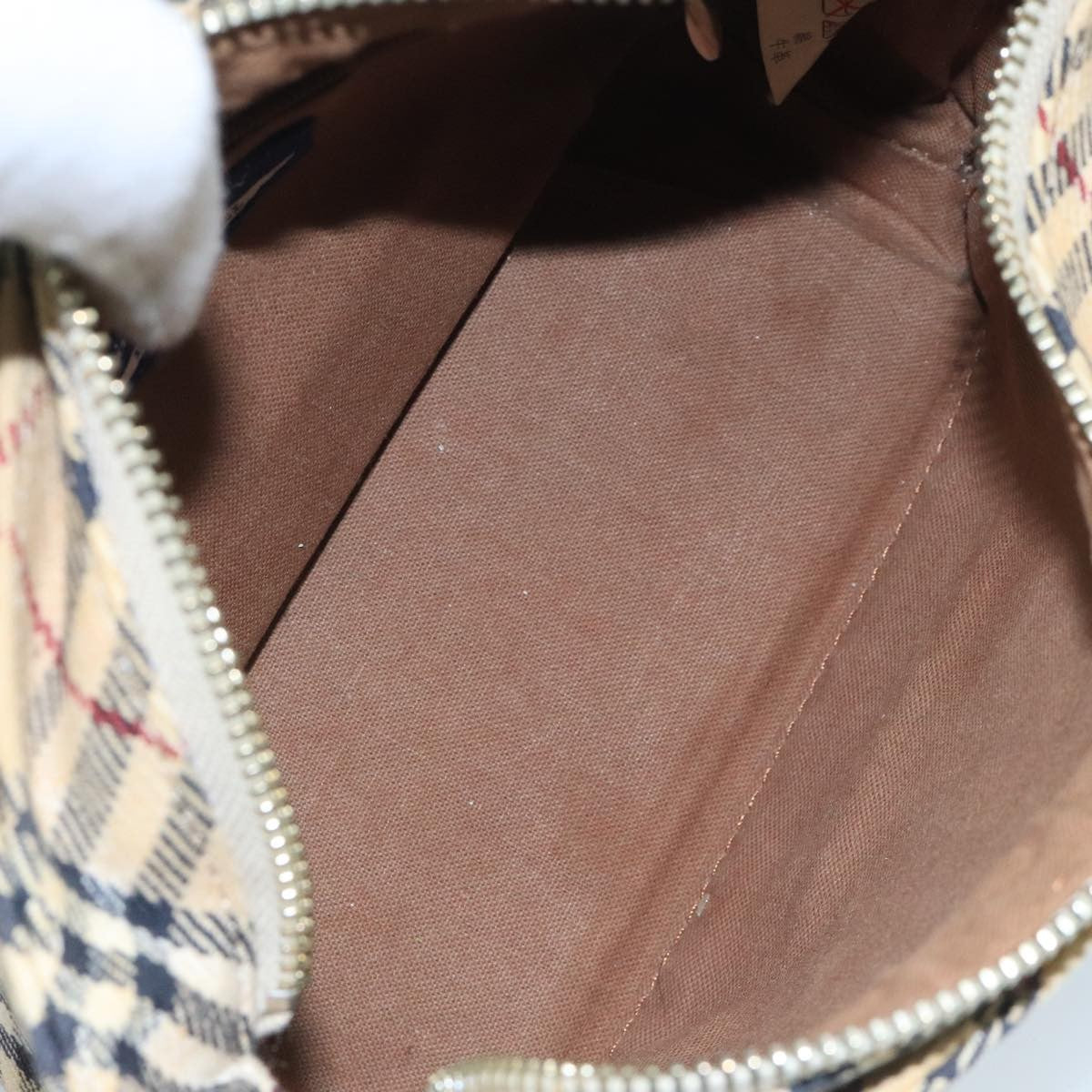 Burberry Shoulder Bag Nova Check Canvas, BEIGE, CANVAS, Shoulder bag