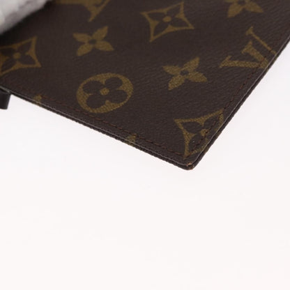 Louis Vuitton Pochette Secret Monogram canvas, BROWN, CANVAS, Clutche & pouche