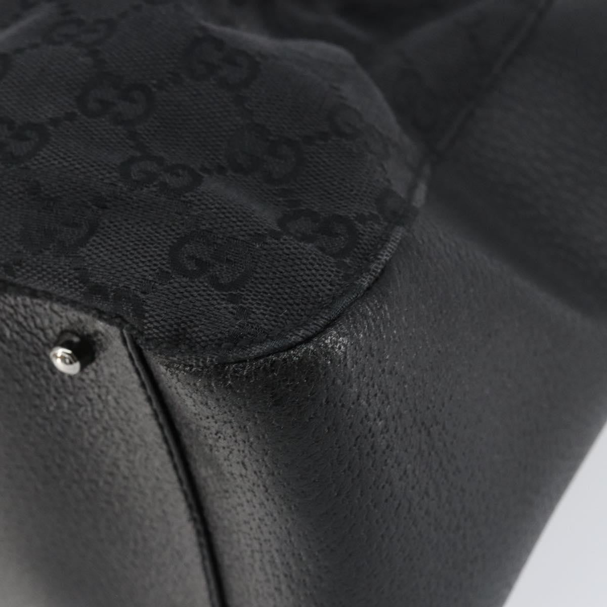 Gucci Vintage tote GG Canvas, BLACK, CANVAS, Tote bag