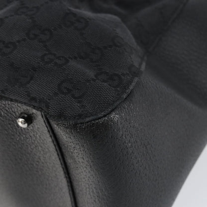 Gucci Vintage tote GG Canvas, BLACK, CANVAS, Tote bag