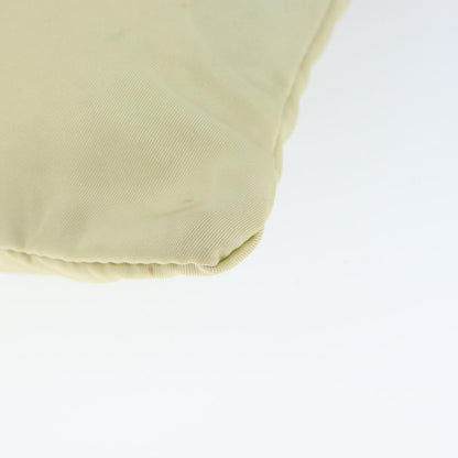 Prada Flat Messenger Tessuto, SILVER, NYLON, Shoulder bag