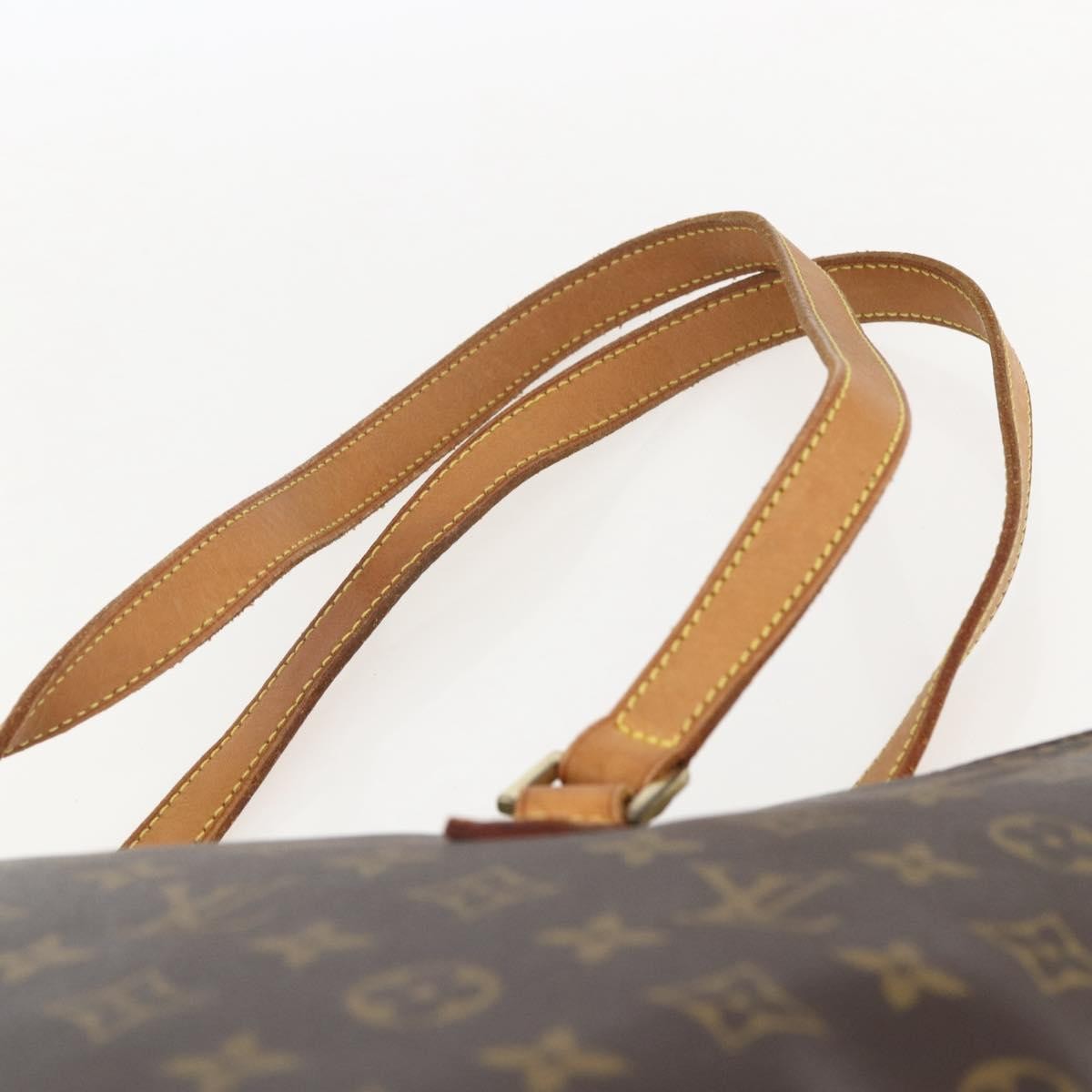 Louis Vuitton Cabas Mezzo Monogram Canvas, BROWN, CANVAS, Tote bag